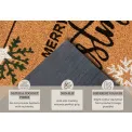 Wycieraczka Mix Mats 40x70cm Merry Christmas Gifts Cocos - 6