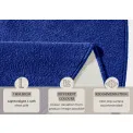 Dywan Fancy 200cm Uni Colour Blue okrągły - 5