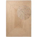 Dywan Juno 120x170cm Line Natural White Gold 100% juta - 3