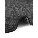 Dywan Duet 160cm Kona Black White dwustronny okrągły do wnętrz i na zewnątrz - 12