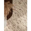 Dywan Lyon 200cm Beans Natural Cream Brown okrągły 100% wełna - 12