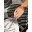 Dywan Duet 80x250cm Bowen Black White dwustronny do wnętrz i na zewnątrz - 13