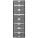 Dywan Duet 80x250cm Bowen Black White dwustronny do wnętrz i na zewnątrz - 3