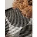 Dywan Duet 80x250cm Bowen Black White dwustronny do wnętrz i na zewnątrz - 14