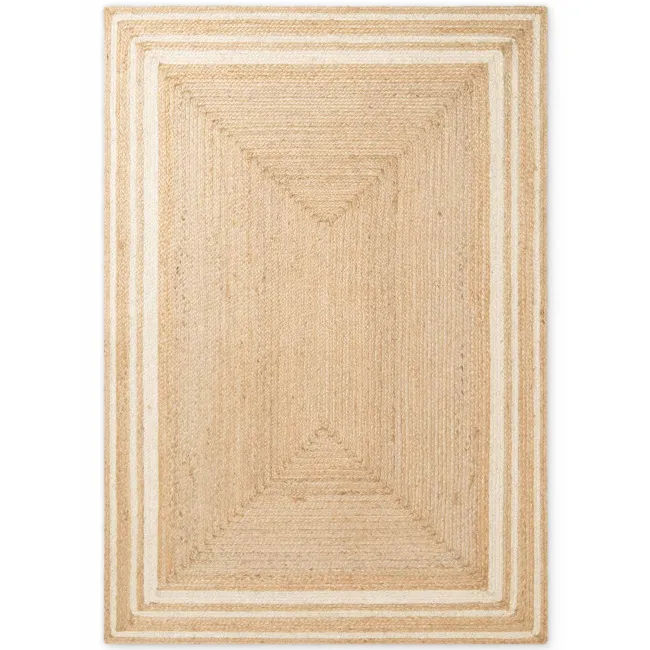 Dywan Looma 120x170cm Natural Gold Ivory 100% juta