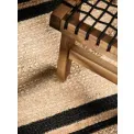 Dywan Looma 80x250cm Natural Gold Black 100% juta - 12