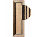 Dywan Looma 80x250cm Natural Gold Black 100% juta - 3