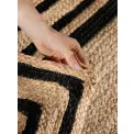 Dywan Looma 80x250cm Natural Gold Black 100% juta - 11