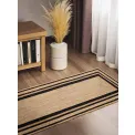 Dywan Looma 80x250cm Natural Gold Black 100% juta - 4