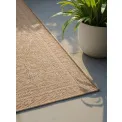 Dywan Duet 120x170cm Rosel Jute White dwustronny do wnętrz i na zewnątrz - 5