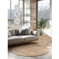 Dywan Bouclé 160cm Jaipur Natural Golden okrągły 100% juta - 6
