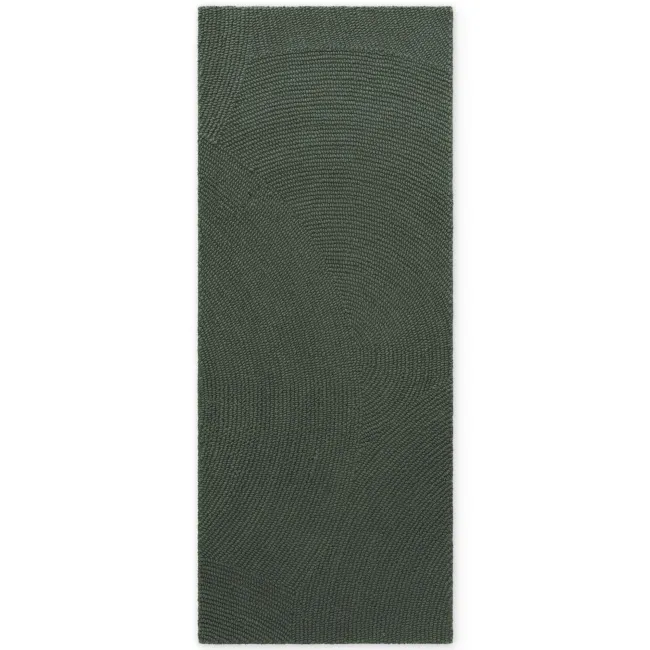 Dywan Calmio 80x300cm Green 100% wełna