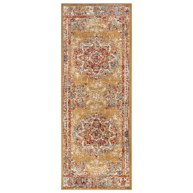 Dywan Luxor 80x240cm Maderno Gold Multicolor