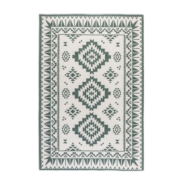 Dywan Gemini 200x290cm Dynamic Green dwustronny do wnętrz i na zewnątrz
