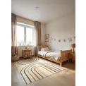 Dywan dziecięcy Adventures 160x235cm Double Rainbow Cream Multicolor - 3