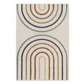 Dywan dziecięcy Adventures 160x235cm Double Rainbow Cream Multicolor - 1