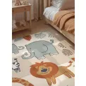 Dywan dziecięcy Adventures 120x170cm Savanna Cream Multicolor - 4
