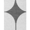 Dywan Duet 120x170cm Bowen Black White dwustronny do wnętrz i na zewnątrz - 9