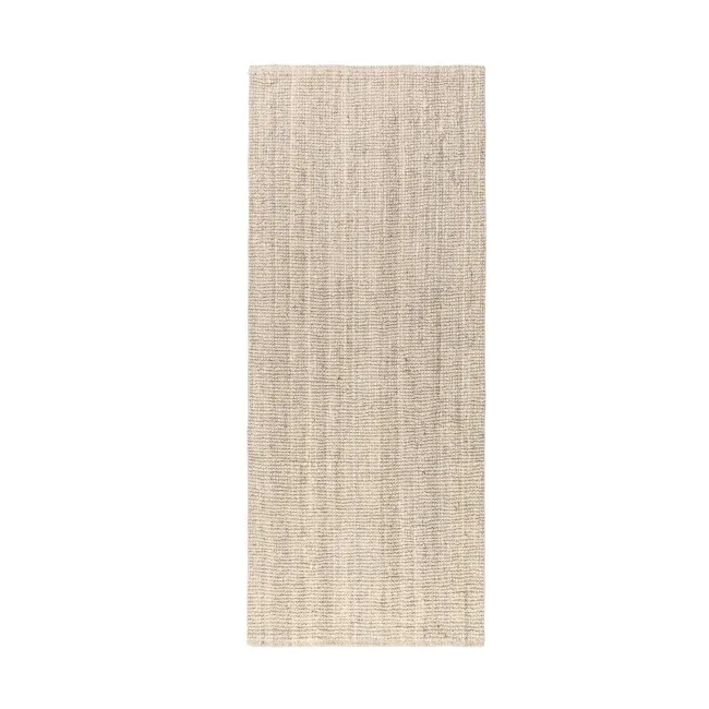 Dywan Bouclé 80x200cm Jaipur Natural Ivory White 100% juta
