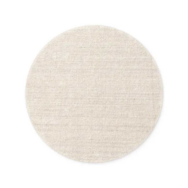 Dywan Bouclé 200cm Jaipur White okrągły 100% juta