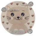 Dywan dziecięcy Adventures 100cm Cat Cream Beige okrągły - 3