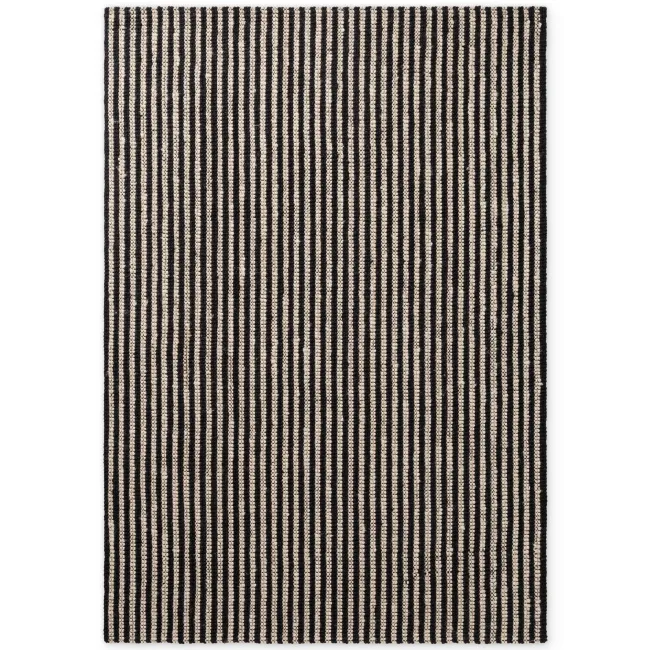 Dywan Harvest 200x300cm Ebony Natural Ivory Black 100% Juta