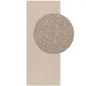 Dywan Calmio 80x300cm Light Beige 100% wełna - 3