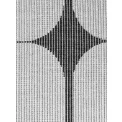 Dywan Duet 160cm Bowen Black White dwustronny okrągły do wnętrz i na zewnątrz - 9