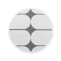 Dywan Duet 160cm Bowen Black White dwustronny okrągły do wnętrz i na zewnątrz - 2