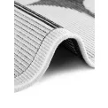 Dywan Duet 160cm Bowen Black White dwustronny okrągły do wnętrz i na zewnątrz - 12