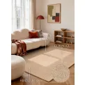 Dywan Puristic 140x200cm Knots Beige 100% wełna - 6