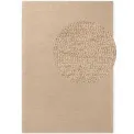 Dywan Puristic 140x200cm Knots Beige 100% wełna - 3