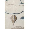 Dywan dziecięcy Adventures 160x235cm Hot Air Ballon Cream Multicolor - 6