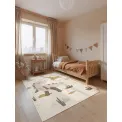 Dywan dziecięcy Adventures 200x290cm Dino Cream Multicolor - 3