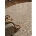 Dywan Calmio 120cm Light Beige okrągły 100% wełna - 6