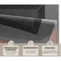 Dywan Basic 120x170cm Band Grey - 5