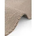 Dywan Calmio 80x200cm Light Beige 100% wełna - 10