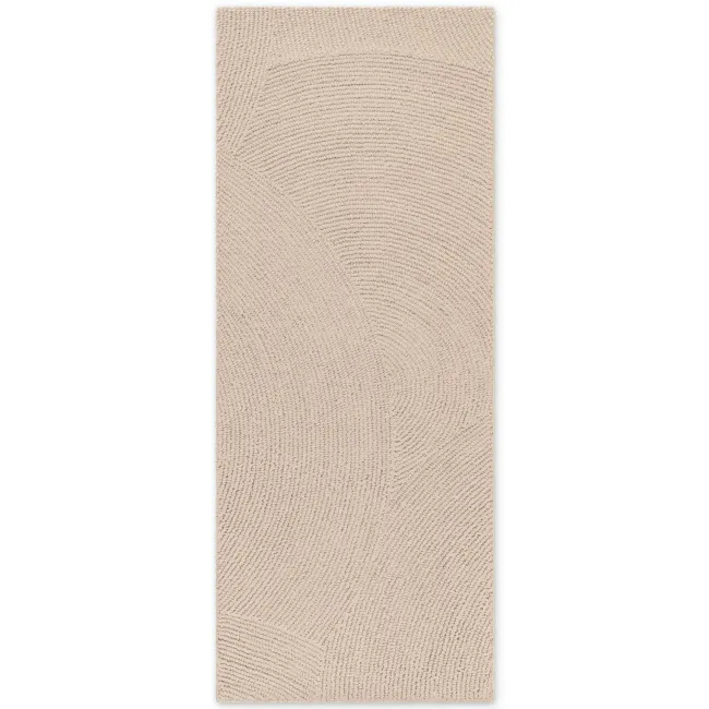 Dywan Calmio 80x200cm Light Beige 100% wełna