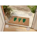 Wycieraczka Mix Mats 45x75cm Decorated Pine Trees Cocos - 4
