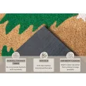 Wycieraczka Mix Mats 45x75cm Decorated Pine Trees Cocos - 5