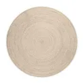 Dywan Jute Braided 140cm Rangpur Natural Ivory okrągły 100% juta - 1