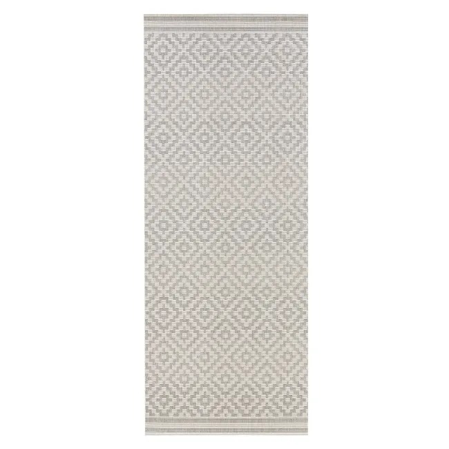 Dywan Meadow 80x200cm Raute Grey Cream do wnętrz i na zewnątrz