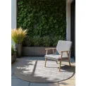 Dywan Duet 160cm Liora White Grey dwustronny okrągły do wnętrz i na zewnątrz - 4