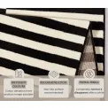 Dywan Gloria 120x170cm Panel Black Cream - 5