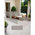 Dywan Duet 80x250cm Kona White Grey dwustronny do wnętrz i na zewnątrz - 6