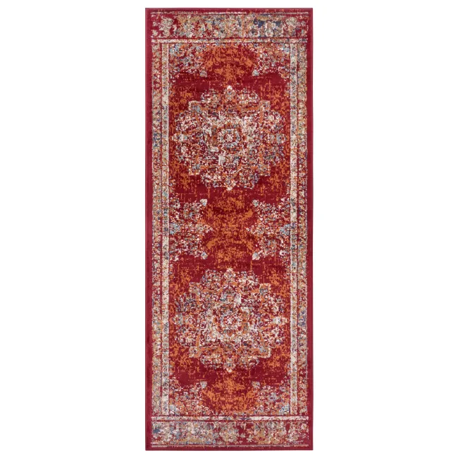 Dywan Luxor 80x240cm Maderno Red Multicolor