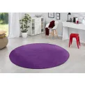 Dywan Fancy 200cm Uni Colour Purple okrągły - 3
