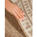 Dywan Duet 160cm Rosel Jute White dwustronny okrągły do wnętrz i na zewnątrz - 13