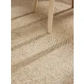 Dywan Looma 240cm Natural Ivory Greige okrągły 100% juta - 8