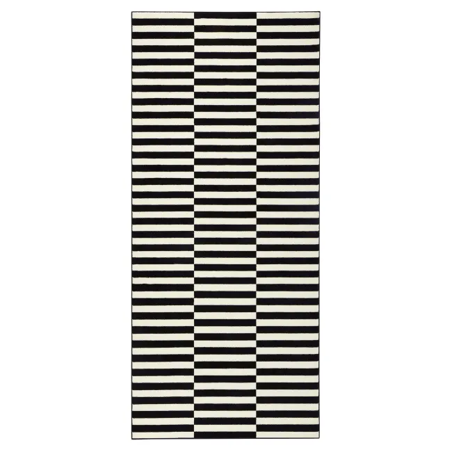 Dywan Gloria 80x300cm Panel Black Cream